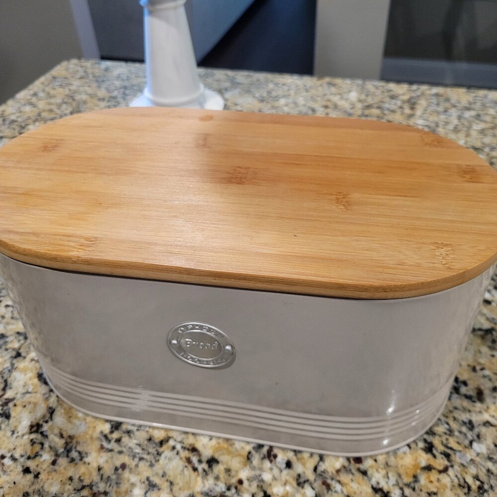 Metal Bread Box